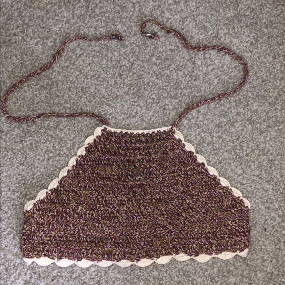 Crochet halter top